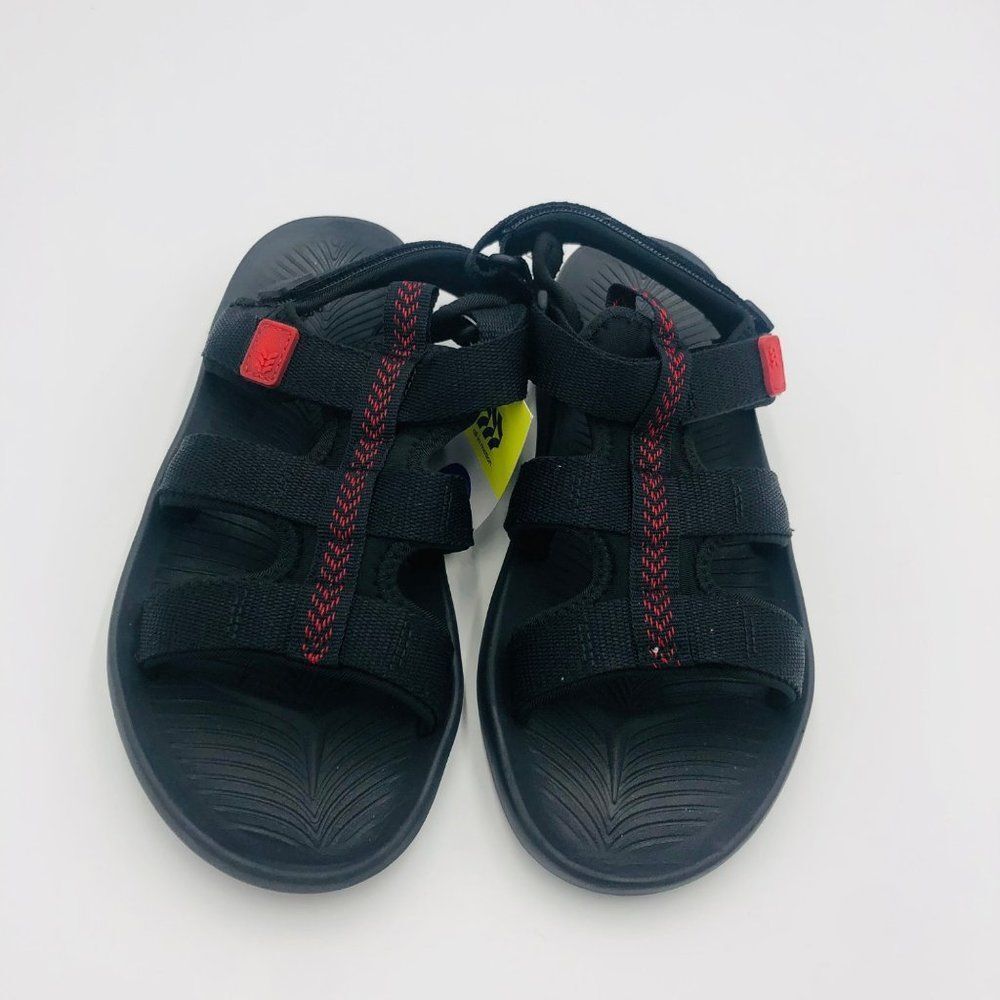Brand New All In Motion Black Sandals For Men‎ Size 6 Open Toe/ Summer Shoes